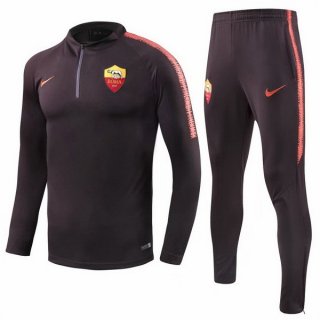 Giacca AS Roma 2018/19 Arancione Nero