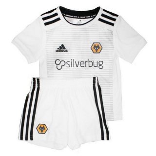 Maglia Wolves Away Bambino 2018/19 Bianco
