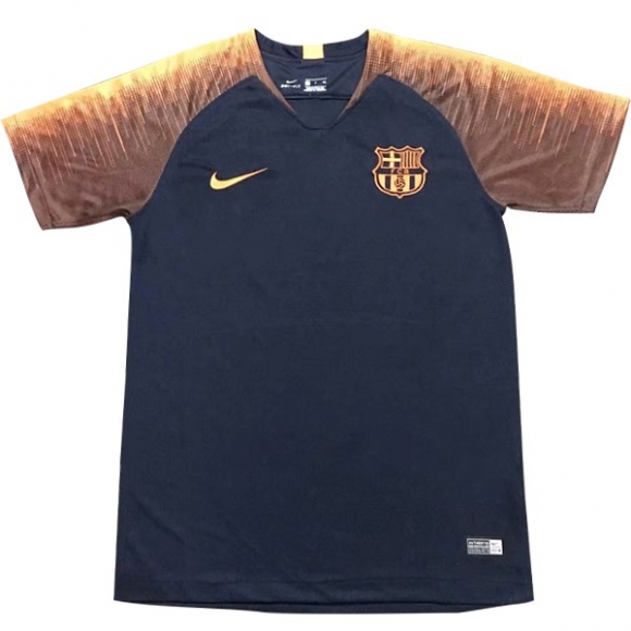 Maglia Formazione Barcellona 2018/19 Blu Arancione