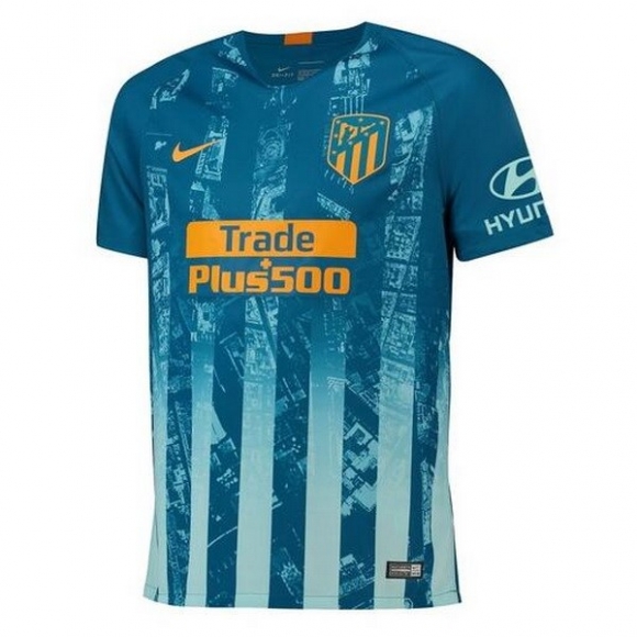 Maglia Atletico Madrid Terza 2018/19 Blu