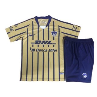 Maglia UNAM Pumas Away Bambino 2018/19 Giallo