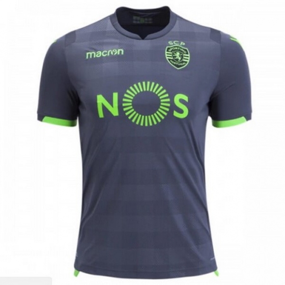 Maglia Lisboa Away 2018/19 Grigio