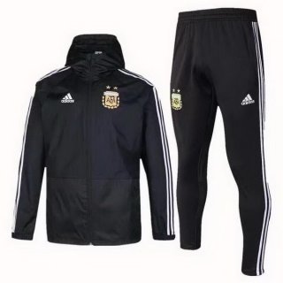 Giacca a vento Argentina Set Completo 2018/19 Nero