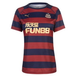 Maglia Newcastle United Away Donna 2018/19 Rosso Nero