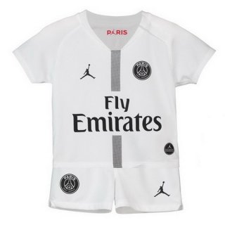 Maglia Paris Saint Germain Terza Away Bambino 2018/19 Bianco