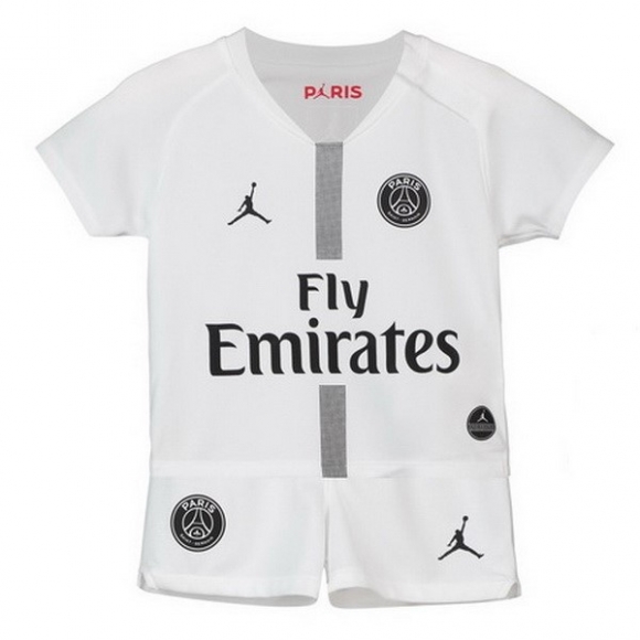 Maglia Paris Saint Germain Terza Away Bambino 2018/19 Bianco