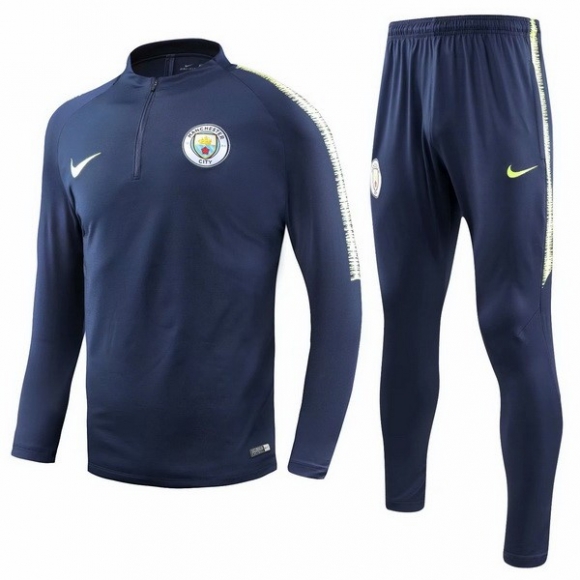 Giacca Manchester City 2018/19 Verde Blu
