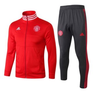 Giacca Manchester United 2018/19 Rosso Grigio