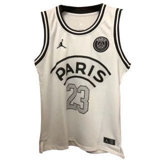Maglia Paris Saint Germain NO.23 Sin Mangas 2018/19 Bianco