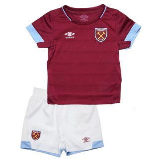 Maglia West Ham United Home Bambino 2018/19 Rosso