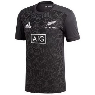 Maglia Formazione All Blacks 2018 Nero