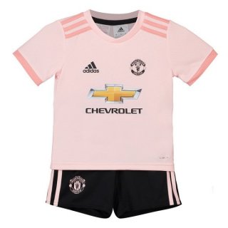 Maglia Manchester United Away Bambino 2018/19 Rosa