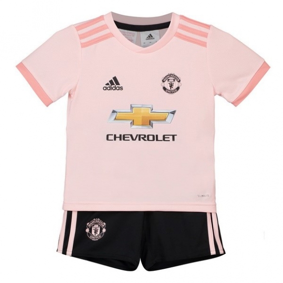 Maglia Manchester United Away Bambino 2018/19 Rosa