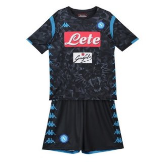 Maglia Napoli Away Bambino 2018/19 Nero