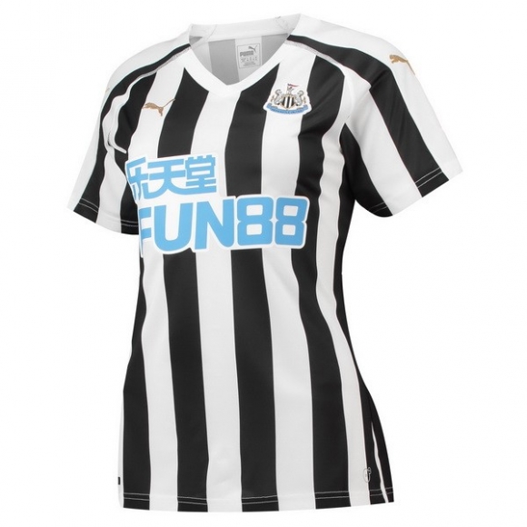 Maglia Newcastle United Home Donna 2018/19 Bianco Nero