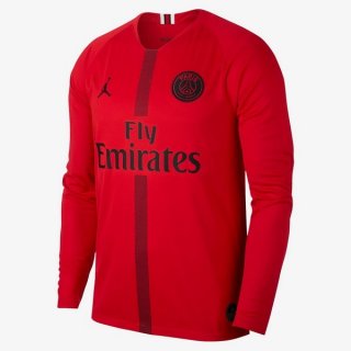 Maglia Paris Saint Germain Manga Larga Portiere 2018/19 Rosso