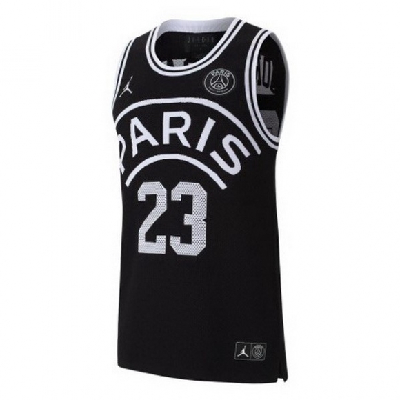 Maglia Paris Saint Germain NO.23 Sin Mangas 2018/19 Nero