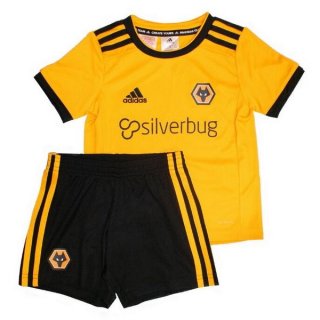 Maglia Wolves Home Bambino 2018/19 Giallo