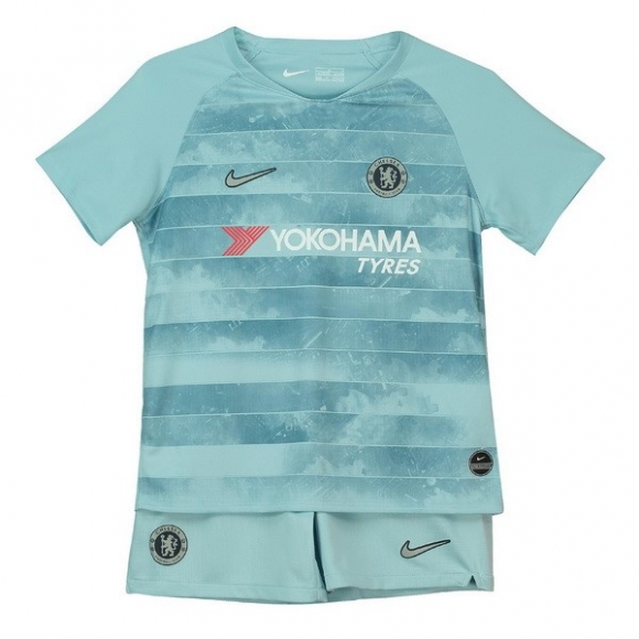 Maglia Chelsea Terza Bambino 2018/19 Blu