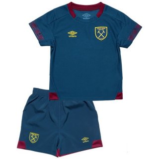Maglia West Ham United Away Bambino 2018/19 Blu