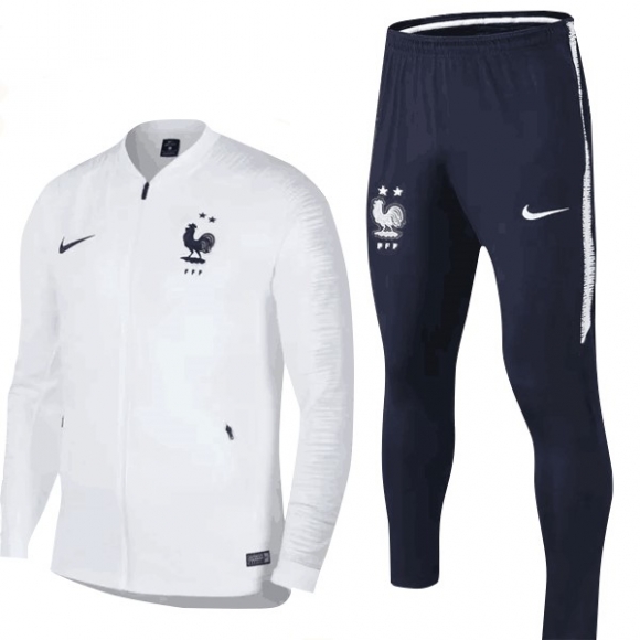 Giacca Francia Championne du Monde 2018 Bianco Blu