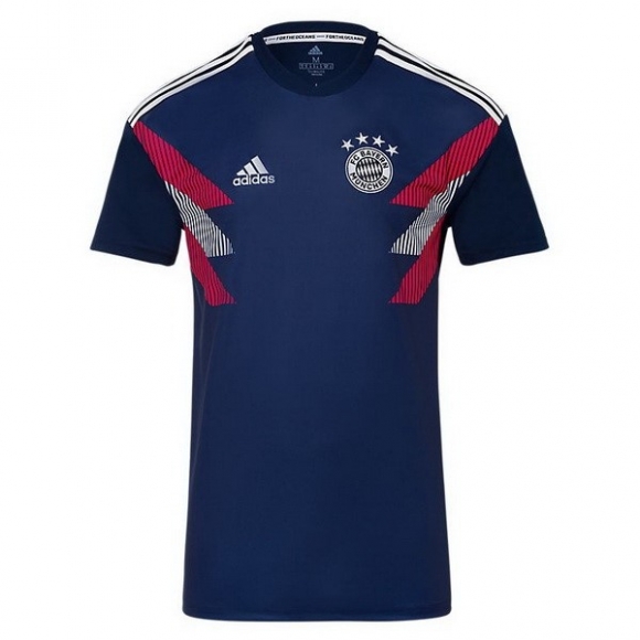 Maglia Formazione Bayern Munich 2018/19 Blu