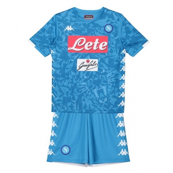Maglia Napoli Home Bambino 2018/19 Blu
