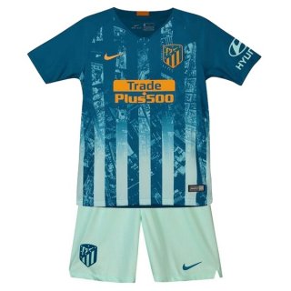 Maglia Atletico Madrid Terza Bambino 2018/19 Blu