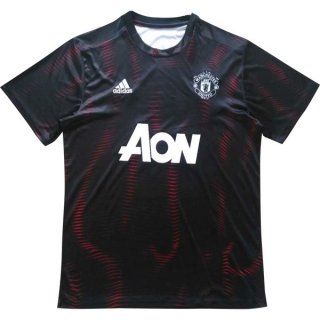 Maglia Formazione Manchester United 2018/19 Nero Rosso