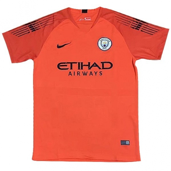 Maglie Manchester City Portiere 2018/19 Arancione