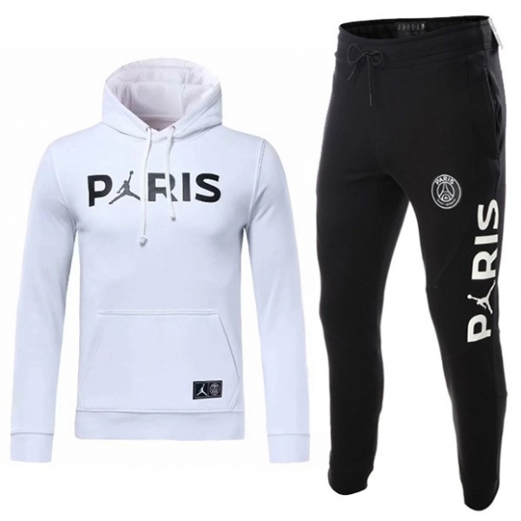 Jordan Felpa Bambino Paris Saint Germain 2018/19 Bianco Nero