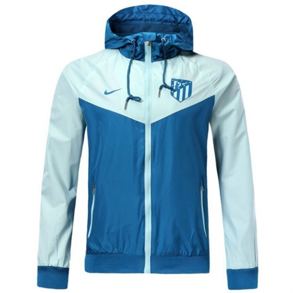 Felpa A Vento Atletico Madrid 2018/19 Blu