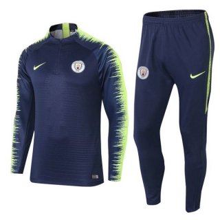 Felpa Bambino Manchester City 2018/19 Blu