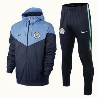 Felpa A Vento Manchester City 2018/19 Blu Navy