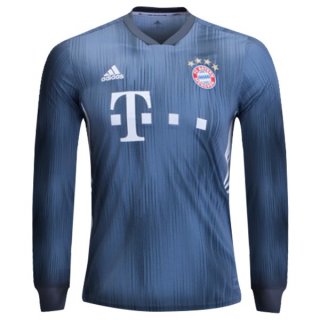 Maglie Bayern Munich Terza Ml 2018/19 Grigio Blu