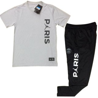 Jordan Maglie Formazione Set Completo Paris Saint Germain 2018/19 Grigio