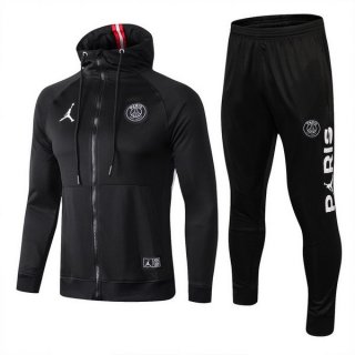 Jordan Felpa Woolen Paris Saint Germain 2018/19 Nero Bianco Rosso