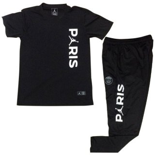 Jordan Maglie Formazione Set Completo Paris Saint Germain 2018/19 Nero
