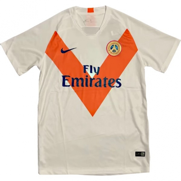 Maglie Formazione Paris Saint Germain 2018/19 Bianco Arancione