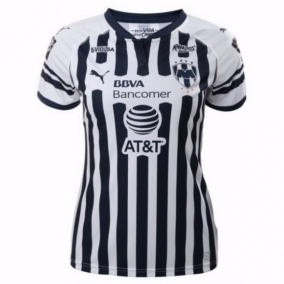 Maglie Monterrey Home Donna 2018/19 Bianco Nero