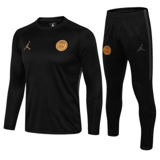 Jordan Felpa Woolen Paris Saint Germain 2018/19 Nero Bianco Oro