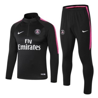 Felpa Bambino Paris Saint Germain 2018/19 Nero Rosa Bianco