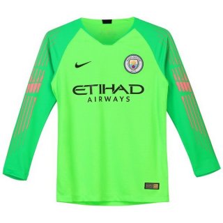 Maglie Manchester City Ml Portiere 2018/19 Verde