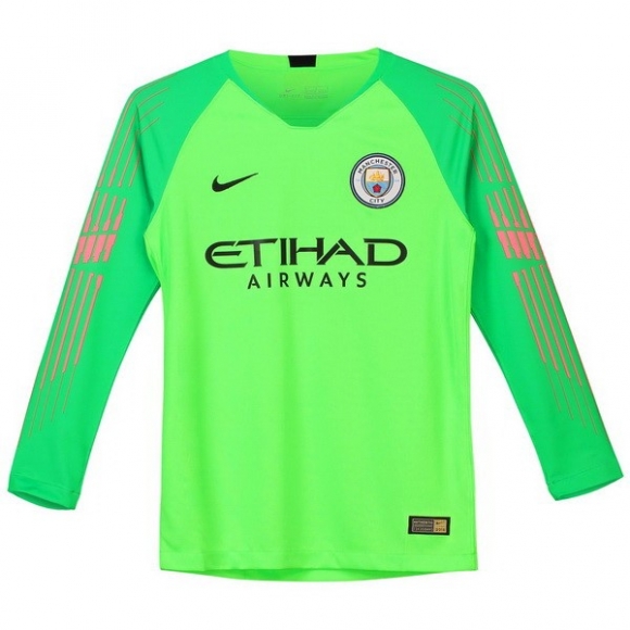 Maglie Manchester City Ml Portiere 2018/19 Verde
