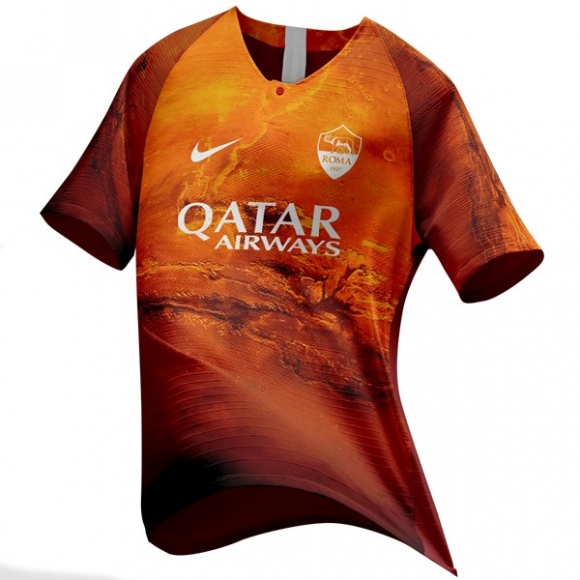 Ea Sport Maglie As Roma 2018/19 Arancione
