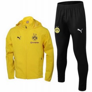 Felpa A Vento Borussia Dortmund 2018/19 Nero Giallo