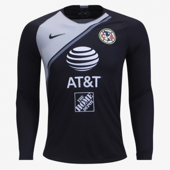 Maglie Club América Ml Portiere 2018/19 Nero