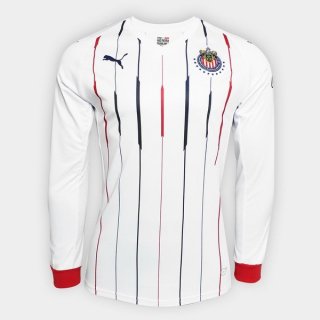 Maglie Guadalajara Away Ml 2018/19 Bianco