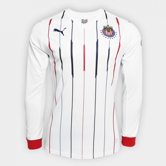 Maglie Guadalajara Away Ml 2018/19 Bianco