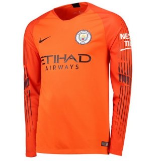 Maglie Manchester City Ml Portiere 2018/19 Arancione